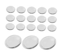 Anneome 20pcs Silicone Eyelash Extension Pads Oversized Round Lash Lift Holders Reusable Soft Eye Pads for Precise Lash Placement and Comfortable Makeup Application