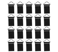 Anneome 20pcs Trampoline Triangle Rings with Straps Durable Jumping Bed Accessories for Enhanced Bounce and Safety Lightweight Design for Year Fun