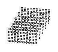 Anneome 20sheets Reflective Scanner Marker Points for Accurate Tracking High Reflective Tear-resistant Film for Scanning Applications Easy to Use Markers Dots Total