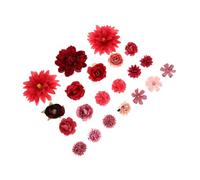 Anneome 21Pcs Flower Hair Clips Vivid Artificial Floral Hairpins Claw Clips for Weddings Beach Parties Special Occasions Versatile Hair Accessories for Women