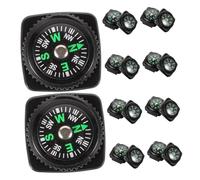Anneome 25pcs Mini Wrist Compass Portable Survival Navigation Tool Accurate Direction Guidance for Hiking Camping and Outdoor Adventures Lightweight and Durable Design