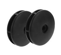 Anneome 2pairs Enhanced Training Efficiency Plastic Gym Pulley Covers Compatible with Φ Φ Cable Systems for Quiet Workouts and Smooth Rotation Home Commercial Gyms