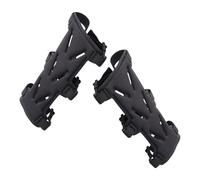 Anneome 2pcs Adjustable Archery Arm Guard with Breathable Dual-side Fabric Reusable Forearm Protector for Bow Hunting Unisex Fit with Secure Straps for Youth and Adults Lightweight