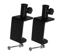Anneome 2pcs Adjustable Desk Clamp for Microphone Arm and Table Mount C Clamp for Workbench Desk and Workstation Versatile Support for Home Office and Studio Use