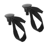 Anneome 2pcs Adjustable Slip Trekking Pole Wristband Durable Polyester Ski Stick Straps for Hiking Mountaineering Outdoor Activities Easy Tool Installation