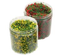Anneome 2pcs Artificial Moss Tree Powder for DIY Miniature Models Realistic Scenery Layouts and Fairy Gardens Safe and User Friendly Crafting Materials for All Ages