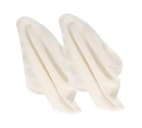 Anneome 2pcs Bamboo Fiber Reusable Face Cloths Soft Exfoliating Facial Scrubbers Washcloths for Face Cleaning Microfiber Hand Towels