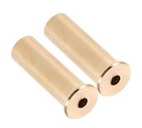 Anneome 2pcs Brass Weighted Tip Spikes for Golf Shafts Precision Balance Accessories for Iron and Steel Clubs Easy Install Golf Replacement Weights Compatible with Multiple Models