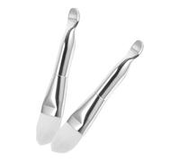 Anneome 2Pcs Dual-end Face Mask Brush with Soft Bristles and Scoop Facial Mud Mask Applicator Tool for Smooth Even Application Gentle Skin and Construction for Spa and Skincare Use