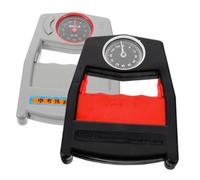 Anneome 2pcs Ergonomic Grip Strength Tester Mechanical Hand Dynamometer for Accurate Strength Measurement Hand Grip Trainer for Home Use and Fitness Training