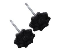 Anneome 2pcs Fitment Spare Tire Mounting Bolts Weatherproof Anti-theft Car Wheel Fastening Hardware Compatible with Polo Plus Quick-release Hold-down for Secure Spare Wheel Installation