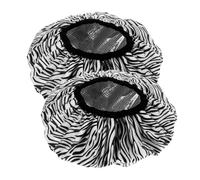 Anneome 2Pcs Hair Conditioning Caps Tin Foil Heat Hats for Deep Hair Dye Treatments Shower Caps for Women at Home and Salon