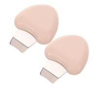 Anneome 2pcs Heart-Shaped Facial Scraper Manual Extraction Tool Pore Cleaner Skin Spatula for Precise Removal Skin Tightening Gentle Pimple and Impurity Remover