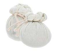 Anneome 2Pcs Herbal Heat Compress Massage Balls Portable Thai Spa Moxa Therapy Packs for Muscle Relaxation and Relief Suitable for Home and Travel Use
