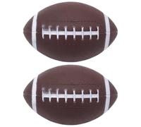 Anneome 2Pcs Inflatable Rugby Exercising Ball for Durable Material for Rugby Training Passing Accuracy Arm Strength