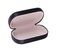 Anneome 2PCS Leather Eyeglasses Case with Unique Hinge Elephant Print Material Portable Multifunctional Storage Box for Glasses and Sunglasses Protection