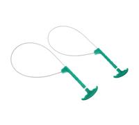 Anneome 2pcs Livestock Catcher Rope with Switch for Pigs Goats and Cattle Pig Pole Holder for Farm Use Reusable and Easy Operation Tool for Animal Control