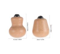 Anneome 2Pcs Massage Roller Flexible Ball Design for Face Neck and Shoulder Relief Portable and Easy to Use for Home Travel Massage Needs