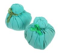 Anneome 2pcs Moxa Massage Balls Hot Compress Relief Multi-Functional Thai Massage Balls for Body Acupressure and Moxibustion Therapy Portable Herbal Heat Packs for Home and Travel Use