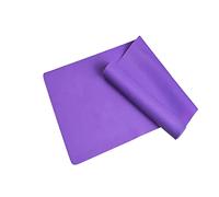 Anneome 2pcs Natural Latex Stretching Belt Purple Durable Elastic Exercise Bands for Strength Training Muscle Toning and Upper Body Stretching