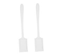 Anneome 2PCS Parking Payment Card Sticks Plastic Toll Tag Holder for Cars Versatile Accessory Rod for Easy in Residential and Commercial Parking Areas
