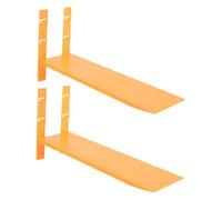 Anneome 2pcs Plastic Inclined Plane Physics Experiment Tool with Angle Scale for Elementary Science Teaching Lightweight and Portable Educational Model for Indoor and Outdoor Physics Labs