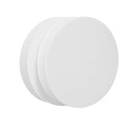Anneome 2pcs Polystyrene Foam Circles Lightweight Round Foam Discs for DIY Crafts Painting Sculpture Modeling with High Ink Absorption and Blank Design for Artistic Projects
