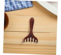 Anneome 2PCS Portable Wooden Head Scratcher with Long Handle Six-Claw Design for Precise Acupoint Stimulation Meridian Massage Tool for Scalp Neck Back and Face Relaxation Craft Massage