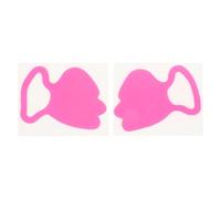 Anneome 2pcs Silicone Nasolabial Fold Wrinkle Patches for Face Care, Peel-off Wrinkle Stickers for Expression Lines and Laugh Lines Treatment, Suitable for Facial Skin Repair