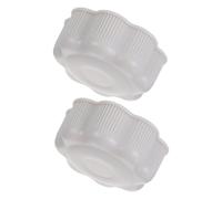 Anneome 2pcs Slide Screw Caps Plastic Fixing Covers with Fun Flower Design for Indoor Slides Easy to Install Replacement Bolt Nut Protectors for Playground Safety Inner Diameter