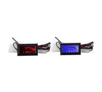 Anneome 2pcs Thermometer Embedded Electronic Temperature Tester for Kitchen Refrigerator Water Tank Mason Jar High Precision Easy to Read for Home and Restaurant Use