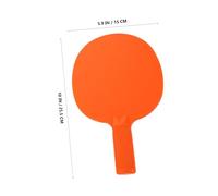 Anneome 2pcs Unbreakable Plastic Table Tennis Paddles for Anti-slip Lightweight Training Bats for Indoor Outdoor Use for Beginners and Interactive Family Play