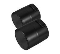 Anneome 2pcs Vacuum Seal Lash Glue Storage Jar Eyelash Holder with Press Design for Lash Extension Supplies Portable Glue Container