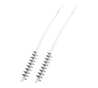 Anneome 2pcs Washing Machine Cleaning Brushes with Long Handles PP Material Drum and Dryer Vent Cleaner Tools for Reach Areas Lightweight and Portable Design for Efficient Pipe and