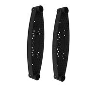 Anneome 2pcs Weatherproof Trampoline Ladder Steps Heavy Duty Climbing Steps with Soft Edges for Outdoor Play Replacement Parts for Safe and Stable Entry