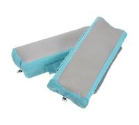 Anneome 2pcs Wheelchair Armrest Pads Replacement Soft Sponge Cushions with Plush Cover for Secure Stability and Comfort Focus, Suitable for Mobility Scooter and Gaming Chair Use at Home