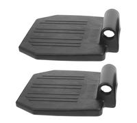 Anneome 2pcs Wheelchair Footrest Pedal Replacement Sturdy Support Foot Plate for Elevating Wheelchair Legs Ergonomic Design for and Caregiver Effort Reduction