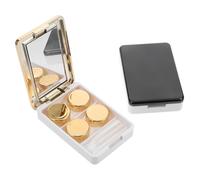 Anneome 2sets Case for Daily Use of Lens Boxes and Home Supply Easy to Carry Protect Your Lenses from Damage