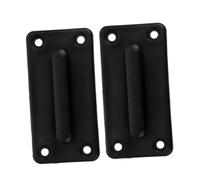 Anneome 2sets Wall-mounted Slot Retractable Lanyard Receiver for Crowd Control Barrier Caution Ribbon Clip for Safety Belt Use