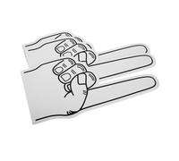 Anneome 3 Pcs Giant Foam Hands Number Soft EVA Foam Finger Gloves for Sports Events School Cheerleading Lightweight Comfortable Fan Accessories