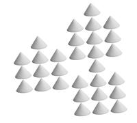Anneome 30 Pcs Ceramic Nail Pottery Kiln for Ceramics Kiln Support Nail Kiln Furniture Clay Firing Kiln Stilts Pottery Kiln Stilts Mini Kiln for Pottery Kiln for Clay Aluminum Oxide White