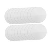 Anneome 300pcs Qualitative Lab Filter Paper Circles Fast Filtration Chemistry Filter Paper for Oil Testing Water Analysis Educational School Lab Supplies White