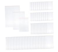 Anneome 300pcs Self-Sealing Card Bags Photo Sleeves Material Pockets for Home Office School Storage Protective Sealable Bags