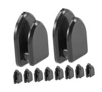 Anneome 30pcs Adhesive Car Mini Hooks for Key Hangers Self Stick Vehicle Interior Accessory Lightweight Hanging for Car Travel and Daily Use