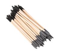 Anneome 30pcs Double Ended Wood Nail Sanding Sticks for Pedicure Cuticle Care Sandpaper Tools with Point Drill Function for Precise Nail Detailing and Polishing at Home Salon
