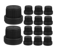 Anneome 30pcs Essential Oil Bottle Caps Thread Sealing Lids Replacement PP Dropper Bottle Caps Reusable