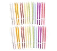 Anneome 30Pcs Portable Ear Aromatherapy Rods Mixed Color Ear Wax Removal Tools for Stress Relief and Relaxation for Daily Use and Family Sharing