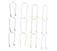 Anneome 32 Pcs Hot Curler Clips Replacement Kit Shaped Securing Pins for Hair Rollers Fast Heating Multipurpose Hair Clips for Diverse Styling and Safe Curling