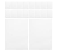 Anneome 35pcs Braille Writing Paper Sheets for Blind Learners Craft Paper with Touch Responsive Surface Compatibility with Braille Tools and Styluses School Essential Teaching Aid for