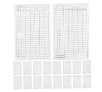 Anneome 35pcs Golf Scorekeeper Notebook with Coated Paper Durable Golf Scorecards for Tournament and Casual Games Portable Score Recording for Handicaps and Game Stats Tracking